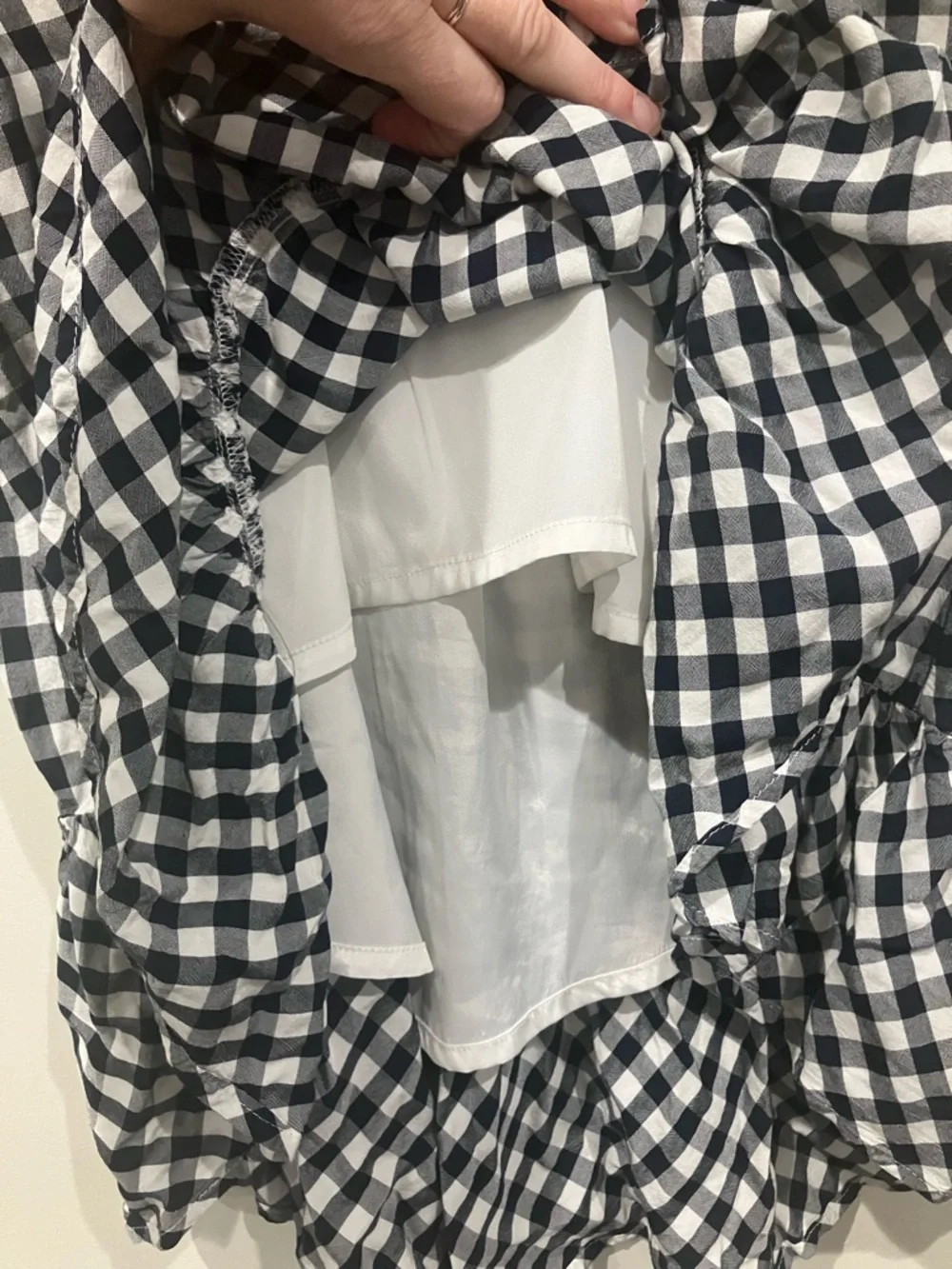 J. Crew black white